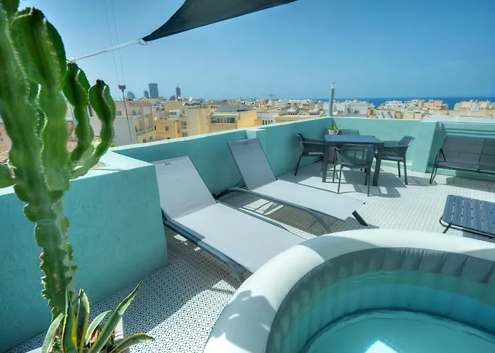 아파트 Beautiful Penthouse, Sun Terrace, Jacuzzi Goslm-8 *